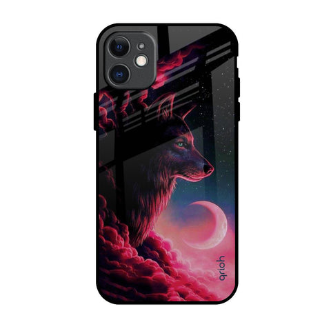 Moon Wolf iPhone 11 Glass Back Cover Online