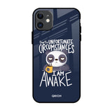 Struggling Panda iPhone 11 Glass Back Cover Online