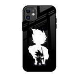 Monochrome Goku iPhone 11 Glass Back Cover Online