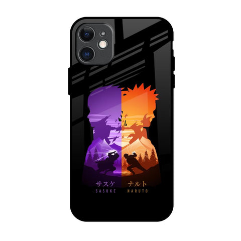 Minimalist Anime iPhone 11 Glass Back Cover Online
