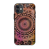 Floral Mandala iPhone 11 Glass Back Cover Online