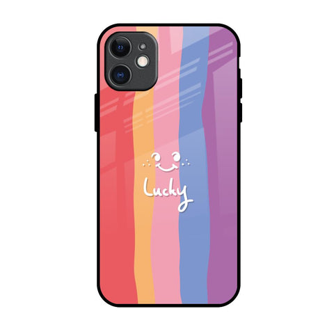 Lucky Abstract iPhone 11 Glass Back Cover Online