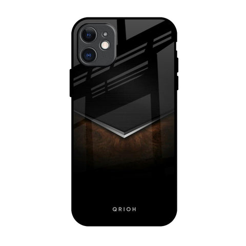 Dark Walnut iPhone 11 Glass Back Cover Online