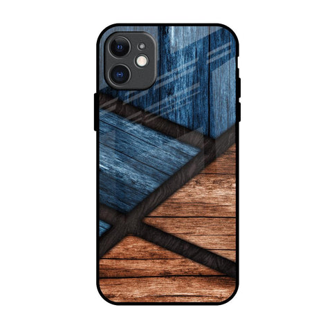 Wooden Tiles iPhone 11 Glass Back Cover Online
