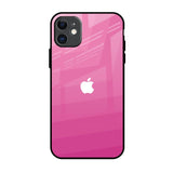 Pink Ribbon Caddy iPhone 11 Glass Back Cover Online