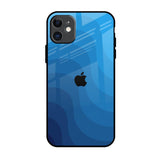 Blue Wave Abstract iPhone 11 Glass Back Cover Online