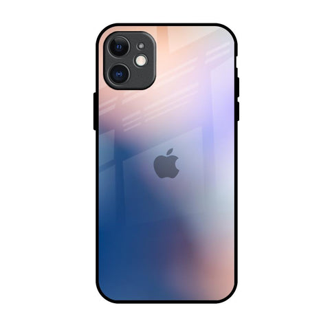 Blue Mauve Gradient iPhone 11 Glass Back Cover Online