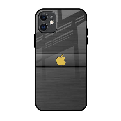 Grey Metallic Glass iPhone 11 Glass Back Cover Online