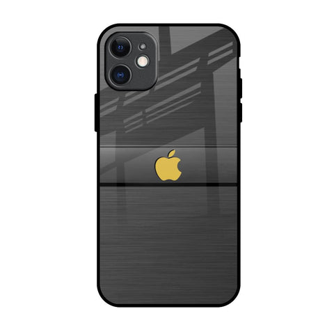 Grey Metallic Glass iPhone 11 Glass Back Cover Online