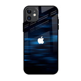 Blue Rough Abstract iPhone 11 Glass Back Cover Online