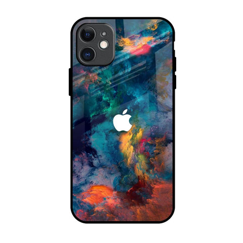 Colored Storm iPhone 11 Glass Back Cover Online