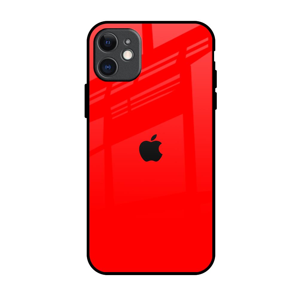 Blood Red iPhone 11 Glass Back Cover Online