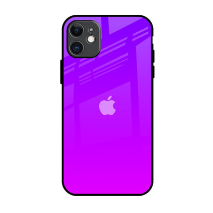 Purple Pink iPhone 11 Glass Back Cover Online
