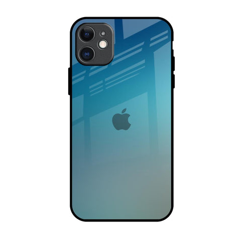 Sea Theme Gradient iPhone 11 Glass Back Cover Online