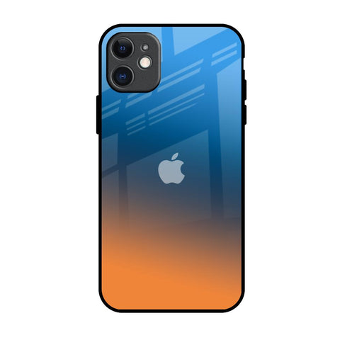 Sunset Of Ocean iPhone 11 Glass Back Cover Online
