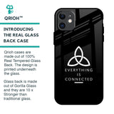 Everything Is Connected Glass Case for iPhone 11