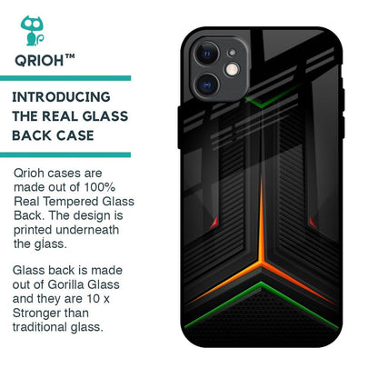 Modern Ultra Chevron Glass Case for iPhone 11