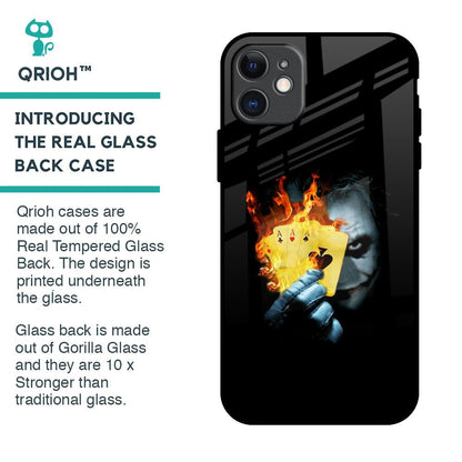 AAA Joker Glass Case for iPhone 11
