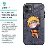 Orange Chubby Glass Case for iPhone 11