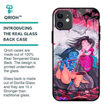 Radha Krishna Art Glass Case for iPhone 11