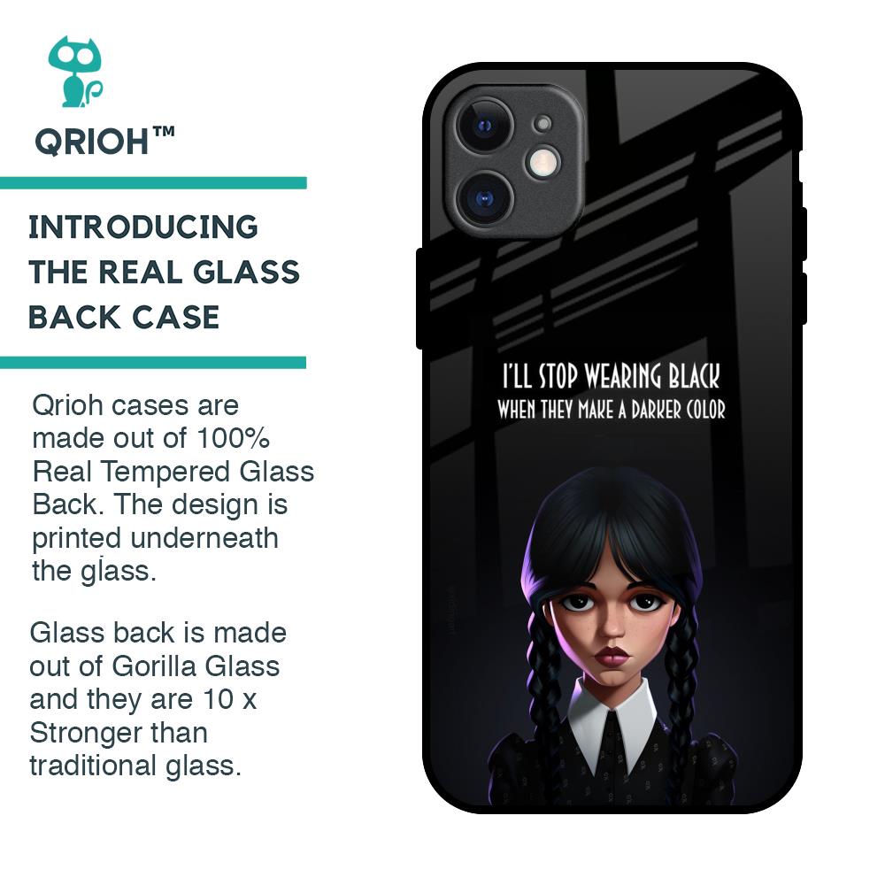 Aesthetic Digital Art Glass Case for iPhone 11