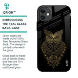 Golden Owl Glass Case for iPhone 11
