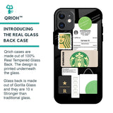 Coffee Latte Glass Case for iPhone 11