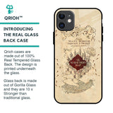 Magical Map Glass Case for iPhone 11