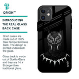 Dark Superhero Glass Case for iPhone 11