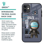Space Travel Glass Case for iPhone 11