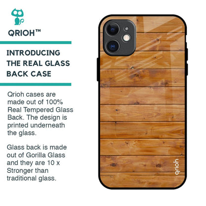 Timberwood Glass Case for iPhone 11