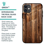 Timber Printed Glass Case for iPhone 11