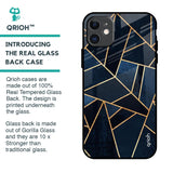 Abstract Tiles Glass Case for iPhone 11
