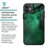 Emerald Firefly Glass Case For iPhone 11