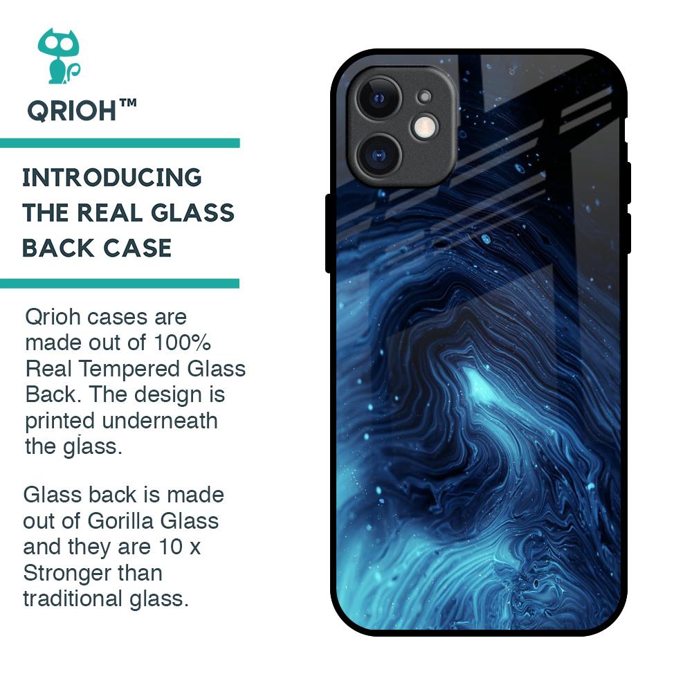 Dazzling Ocean Gradient Glass Case For iPhone 11