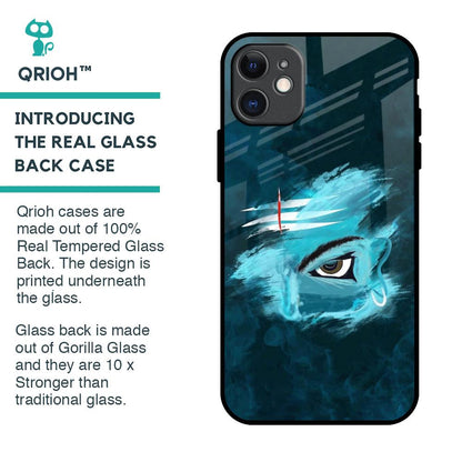 Power Of Trinetra Glass Case For iPhone 11