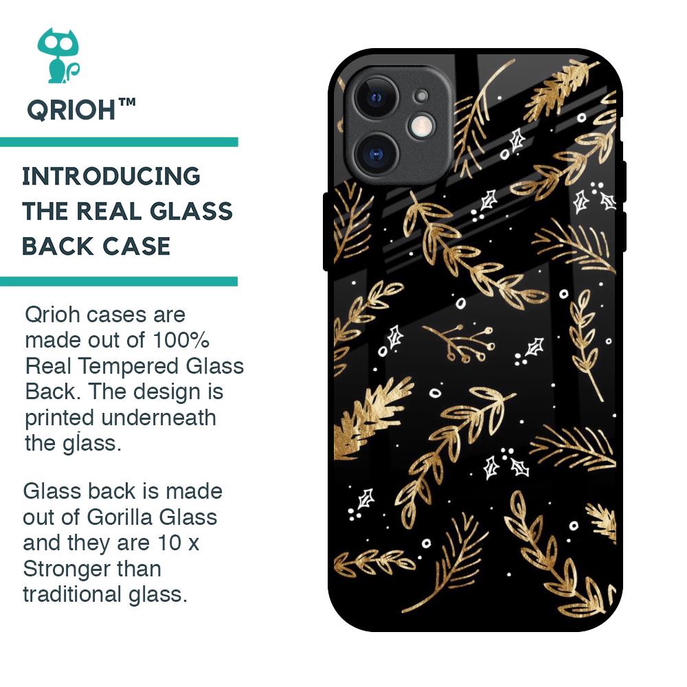 Autumn Leaves Glass Case for iPhone 11