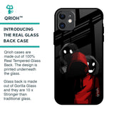 Shadow Character Glass Case for iPhone 11