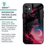 Moon Wolf Glass Case for iPhone 11