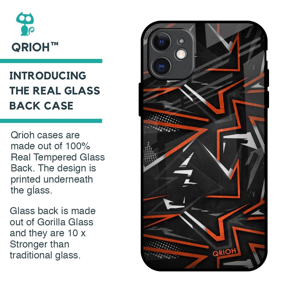 Vector Art Glass Case for iPhone 11
