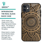 Luxury Mandala Glass Case for iPhone 11