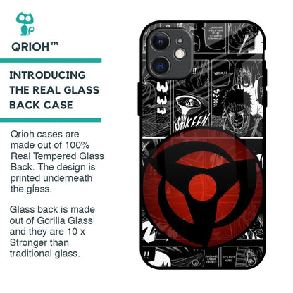 Sharingan Glass Case for iPhone 11