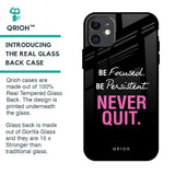 Be Focused Glass Case for iPhone 11