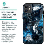 Cloudy Dust Glass Case for iPhone 11