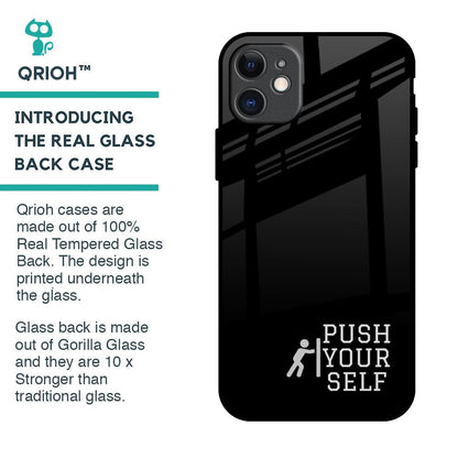Push Your Self Glass Case for iPhone 11