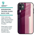 Brush Stroke Art Glass Case for iPhone 11
