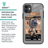 Space Ticket Glass Case for iPhone 11