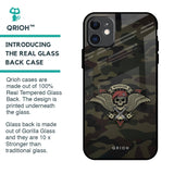 Army Warrior Glass Case for iPhone 11