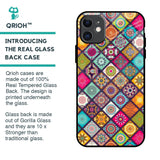 Multicolor Mandala Glass Case for iPhone 11