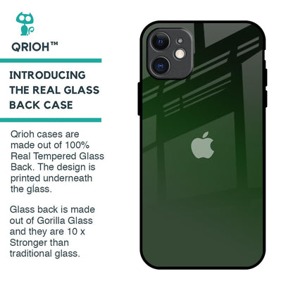 Deep Forest Glass Case for iPhone 11